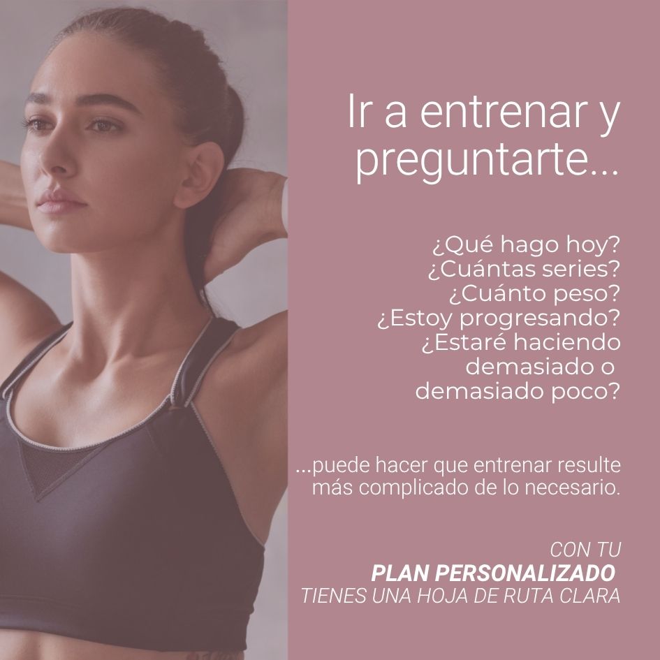 plan de entrenamiento personalizado rutina planificación entreno DUDAS